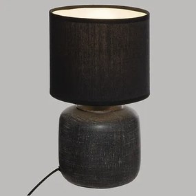 Нощна лампа atmosphera Salta, 28 cm, Керамика - Сив