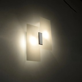 Бяла стенна лампа Veronica – Nice Lamps