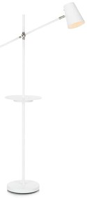 Бяла свободностояща лампа с място за съхранение Linear - Markslöjd