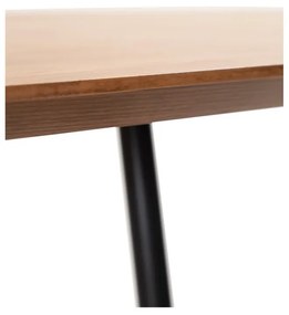 Трапезна маса с плот от орехово дърво 110x220 cm Ooid - DAN-FORM Denmark