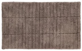 Кафяво-сив килим за баня 50x80 cm Tiles – Zone