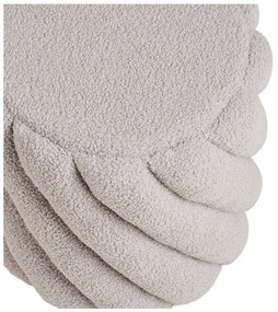 Сива табуретка от прежда с примки от букле Sana – House Nordic