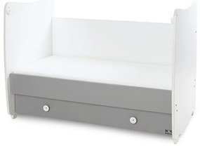 LORELLI Classic Легло-люлка 60/120 см. DREAM БЯЛО/ STONE GREY