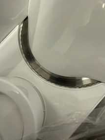 Втора ръка: Колбасорезачка Rosberg R51990A, 150W, Стоманено острие 15 см, Дебелина от 0-15 мм, Бял