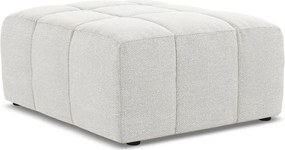 Бяла табуретка от прежда с примки от букле Aloha – Makamii