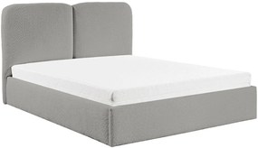 Облегнато легло Heaven-Сиво-180 x 200