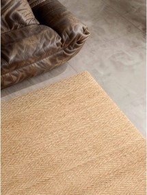 Ръчно изработен ютен килим в светло естествен цвят 200x300 cm Mirabelle – Villeroy&amp;Boch