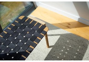 Пейка в черен/естествен цвят Klupa - Gazzda