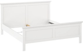 Бяло двойно легло 160x200 cm Paris – Tvilum