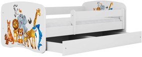 Детско легло Babydreams Cartoon-Leuko-180 x 80-Animals