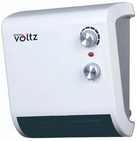 Вентилаторна печка за баня Oliver Voltz OV51970J, 2000W, 2 степени, IPх2, Термостат, Бял