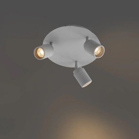 Модерен спот за баня бял 3 светлини IP44 - Ducha