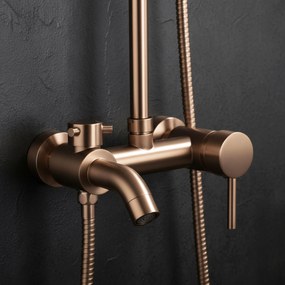 Комплект за душ Rea Luis Brush Copper