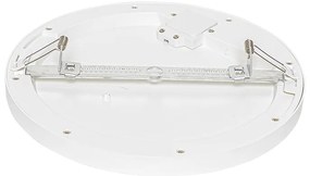 Повърхностен или вграден прожектор бял 30 см вкл. LED 3-степенно димиране до топло с DIP превключвател - Trans