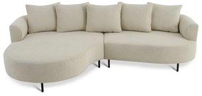 Бежов ъглов диван (ляв ъгъл) Vitoria – Scandic