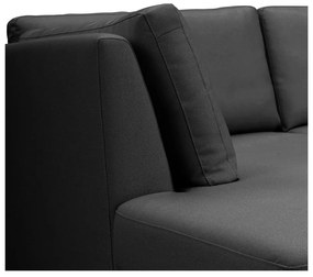 Тъмно сив ъглов диван , ляв ъгъл Larsen - Max Winzer