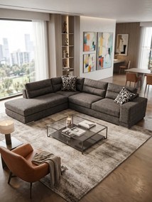 Ъгъл диван Caza-Right-260φ 200β-Ash