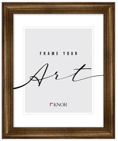 Пластмасова рамка в меден цвят 24x30 cm