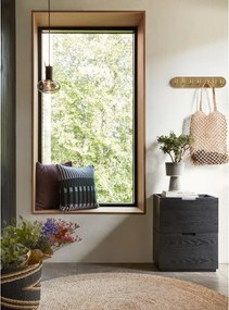 Метална стенна закачалка златна Form – Hübsch