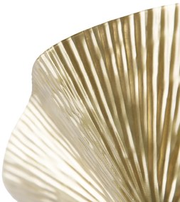 Ориенталска настолна лампа месинг с черно 2-светлина - Louka