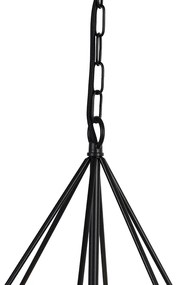 Скандинавски висящ аплик черен - Karkass