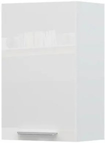 Висящ шкаф Raval V7-45-1K-White - White glossy