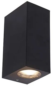 Модерен стенен аплик черен пластмасов - Baleno II