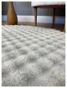 Сив кръгъл килим подходящ за пране ø 120 cm Bubbly – Oyo Concept