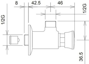 Душ клапан LaTorre II