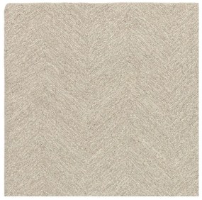 Кремав ръчно изработен килим със смес от вълна 160x230 cm Theodore Chevron – Asiatic Carpets