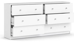 Бял скрин , 143 x 68 cm May - Tvilum