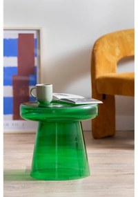 Стъклена кръгла странична масичка ø 41 cm Simpleza – Leitmotiv