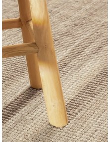 Кръгъл килим от юта в кафяво-сив цвят ø 160 cm Bouclé Jaipur – Hanse Home