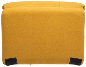 Разтегателен фотьойл Marza, 209x78 cm - Горчица