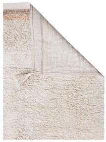 Кремав ръчно изработен памучен килим подходящ за пране 170x240 cm Bloom Natural – Lorena Canals