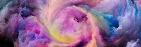 Картина на платно – Цветна спирала