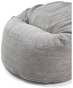 Детски пуф от рипсено кадифе в цвят горчица Om 85 – SLOWDOWN