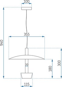 Плафон APP914-1CP