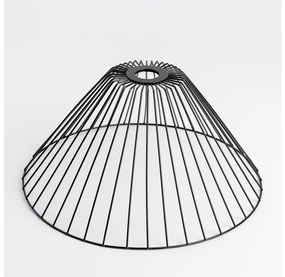 Универсален абажур CURITIBA Ø 45 см черен