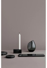 Зелена стъклена ваза "Капка дъжд", височина 24 cm - Blomus