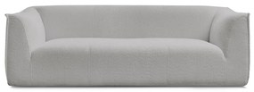 Светлосив диван от прежда с примки от букле 242 cm Giorgia – Bobochic Paris