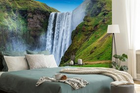 Фототапет – Емблематичен водопад в Исландия