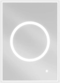 Mexen Koga осветено огледало за баня 50 x 70 см, LED 6000K, анти-мъгла - 9821-050-070-611-00