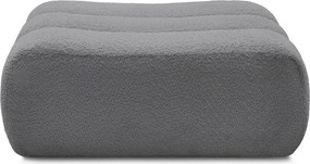 Сива табуретка от прежда с примки от букле Azra – Bobochic Paris