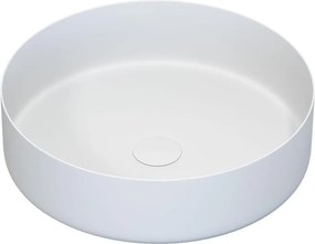 Мивка за плот LJORDAL Ø 40 см стомана/бяла