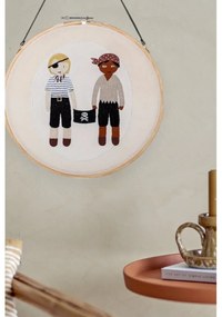 Декорация за стена с бродерия Jef - Bloomingville Mini