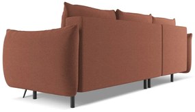 Розов ъглов диван (ляв ъгъл) Malie – Makamii