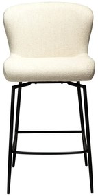 Кремав тапициран бар стол (височина на седалката 67,5 cm) Glam – DAN-FORM Denmark