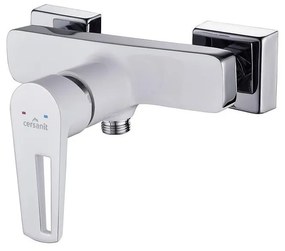 Cersanit S951-033 - Кранче за душ MILLE бял/лъскав хром