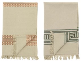 Памучни кърпи в комплект от 2 броя 45x70 cm Anza - Bloomingville